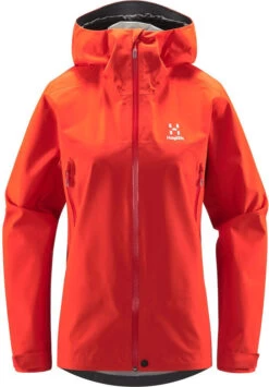 Haglöfs Roc GTX Jacket Women, Rood