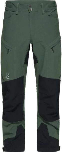 Haglöfs Rugged Standard Pants Men, Groen/zwart