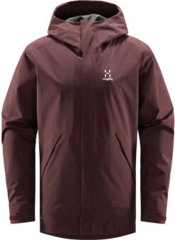 Haglöfs Stuga 3in1 Jas Heren, Bruin