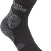 Hanwag Thermo Sokken, Grijs/zwart -Sport- En Outdoorkleding hanwag thermo socks asphalt dark green 1