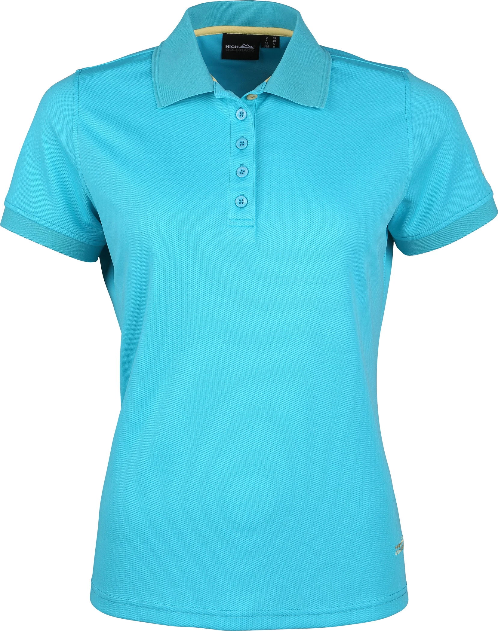 High Colorado Seattle Poloshirt Dames, Turquoise 3 High Colorado Seattle Poloshirt Dames, Turquoise