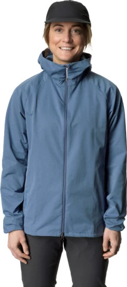 Houdini Daybreak Jas Dames, Blauw