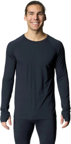 Houdini Desoli Light Crew Sweater Heren, Blauw