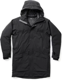 Houdini Fall In Parka Heren, Zwart