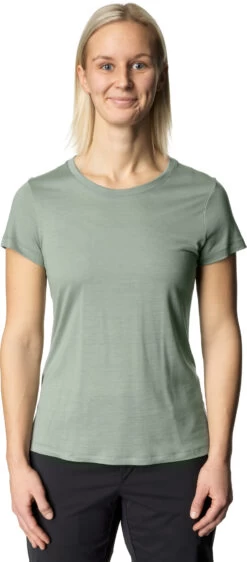 Houdini Tree Tee Dames, Groen