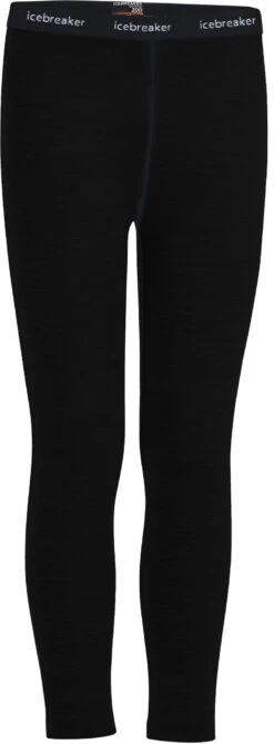 Icebreaker 200 Oasis Leggings Kinderen, Zwart