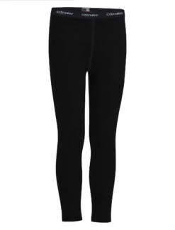 Icebreaker 260 Tech Leggings Kinderen, Zwart