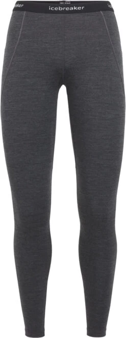Icebreaker 260 Zone Leggings Dames, Zwart