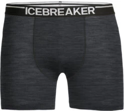 Icebreaker Anatomica Zwemboxers Heren, Grijs