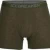Icebreaker Anatomica Zwemboxers Heren, Olijf -Sport- En Outdoorkleding icebreaker anatomica boxers men loden 1