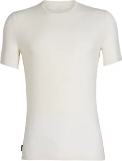 Icebreaker Anatomica Crew Top T-shirt Heren, Wit