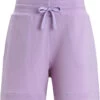 Icebreaker Crush Korte Broek Dames, Violet -Sport- En Outdoorkleding icebreaker crush shorts women purple gaze 1