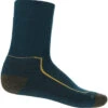 Icebreaker Hike+ Medium Crew Sokken Heren, Petrol/geel -Sport- En Outdoorkleding icebreaker hike medium crew socks men green glory loden summer 1