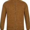 Icebreaker ICL ZoneKnit Geïsoleerde Gebreide Bomber Heren, Bruin -Sport- En Outdoorkleding icebreaker icl zoneknit insulated knit bomber men clove 1