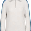 Icebreaker Lodge LS Trui Met Halve Rits Dames, Wit 2 Icebreaker Lodge LS Trui Met Halve Rits Dames, Wit -Sport- En Outdoorkleding icebreaker lodge ls half zip sweater women ecru heather lazurite 1