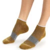 Icebreaker Multisport Light Mini Sokken Dames, Geel/grijs -Sport- En Outdoorkleding icebreaker multisport light mini socks women clove snow metro heather 1