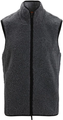 Icebreaker RealFleece High Pile Vest Men, Grijs