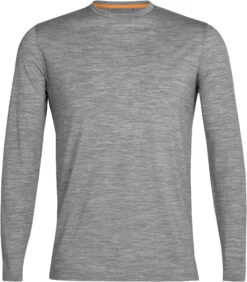 Icebreaker Sphere II LS Tee Heren, Grijs