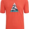 Icebreaker Tech Lite II Camping Grounds SS Tee Men, Rood 2 Icebreaker Tech Lite II Camping Grounds SS Tee Men, Rood -Sport- En Outdoorkleding icebreaker tech lite ii camping grounds ss tee men vibrant earth 1