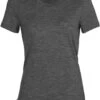 Icebreaker Tech Lite II SS Tee Dames, Grijs -Sport- En Outdoorkleding icebreaker tech lite ii ss tee women gritstone heather 1