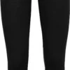Icebreaker ZoneKnit 200 Legging Dames, Zwart/grijs