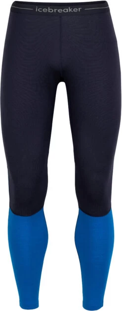 Icebreaker ZoneKnit 260 Legging Heren, Blauw