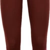 Icebreaker ZoneKnit 260 Legging Dames, Bruin/roze -Sport- En Outdoorkleding icebreaker zoneknit 260 leggings women espresso cherry cb 1