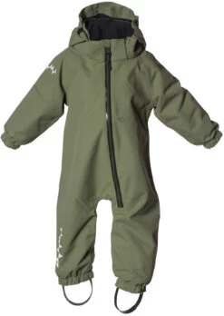 Isbjörn Of Sweden Hardshell Jumpsuit Peuters, Groen