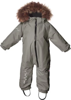 Isbjörn Of Sweden Gewatteerde Jumpsuit Peuters, Bruin