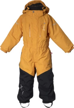 Isbjörn Of Sweden Penguin Snowsuit Kinderen, Geel/zwart