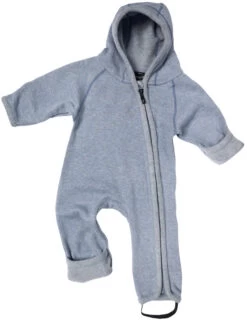 Isbjörn Of Sweden Shaun Fleece Jumpsuit Peuters, Blauw