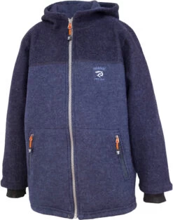 Ivanhoe Of Sweden Block Hooded Jacket Kinderen, Blauw