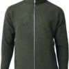 Ivanhoe Of Sweden Danny Jas Met Doorlopende Rits Heren, Olijf -Sport- En Outdoorkleding ivanhoe of sweden danny full zip jacket men loden green 1