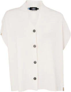 Ivanhoe Of Sweden ECO Birch Poncho Dames, Wit