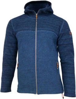 Ivanhoe Of Sweden Joel Jas Met Doorlopende Rits Heren, Blauw