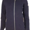 Ivanhoe Of Sweden Morel Jas Met Rits Dames, Blauw -Sport- En Outdoorkleding ivanhoe of sweden morel full zip jacket women navy 1