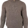 Ivanhoe Of Sweden NLS Elm Trui Met Halve Rits Heren, Bruin -Sport- En Outdoorkleding ivanhoe of sweden nls elm half zip sweater men nutmeg 1
