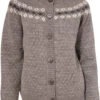 Ivanhoe Of Sweden Sire Vest Dames, Grijs -Sport- En Outdoorkleding ivanhoe of sweden sire cardigan women grey marl 1