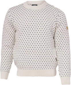Ivanhoe Of Sweden Sverre Pullover Met Ronde Hals Heren, Wit