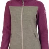 Ivanhoe Of Sweden Zoya Hooded Jacket Dames, Bruin/roze -Sport- En Outdoorkleding ivanhoe of sweden zoya hooded jacket women red cabbage 1
