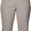 Jack Wolfskin Activate Light 3/4 Broek Dames, Beige -Sport- En Outdoorkleding jack wolfskin activate light 3 4 pants damen moon rock 1