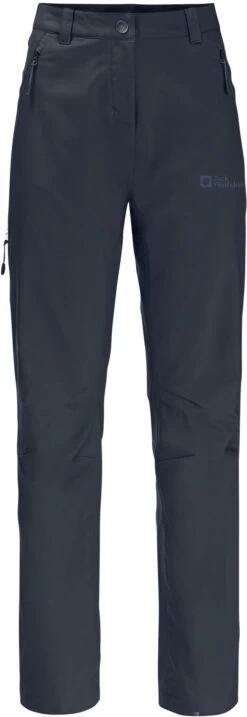 Jack Wolfskin Active Track Pants Women, Blauw
