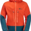 Jack Wolfskin Alpspitze 3L Jas Heren, Oranje/blauw -Sport- En Outdoorkleding jack wolfskin alpspitze 3l jacket men wild brier 1