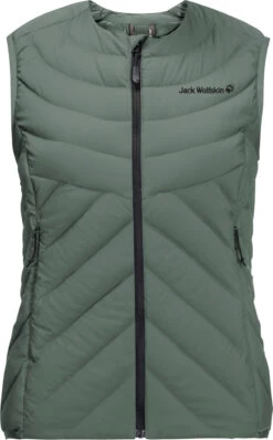 Jack Wolfskin Athletic Vest Dames, Groen