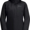 Jack Wolfskin Bergland 3in1 Jas Dames, Zwart -Sport- En Outdoorkleding jack wolfskin bergland 3in1 jacket women black 1