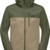Jack Wolfskin Desert Windjack Heren, Groen/beige 2 Jack Wolfskin Desert Windjack Heren, Groen/beige -Sport- En Outdoorkleding jack wolfskin desert wind jacket men greenwood 1