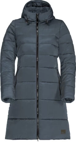 Jack Wolfskin Eisbach Jas Dames, Blauw