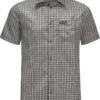 Jack Wolfskin El Dorado Shirt Korte Mouwen Heren, Grijs -Sport- En Outdoorkleding jack wolfskin el dorado ss shirt men asphalt check 1