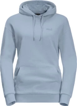 Jack Wolfskin Essential Hoody Dames, Blauw