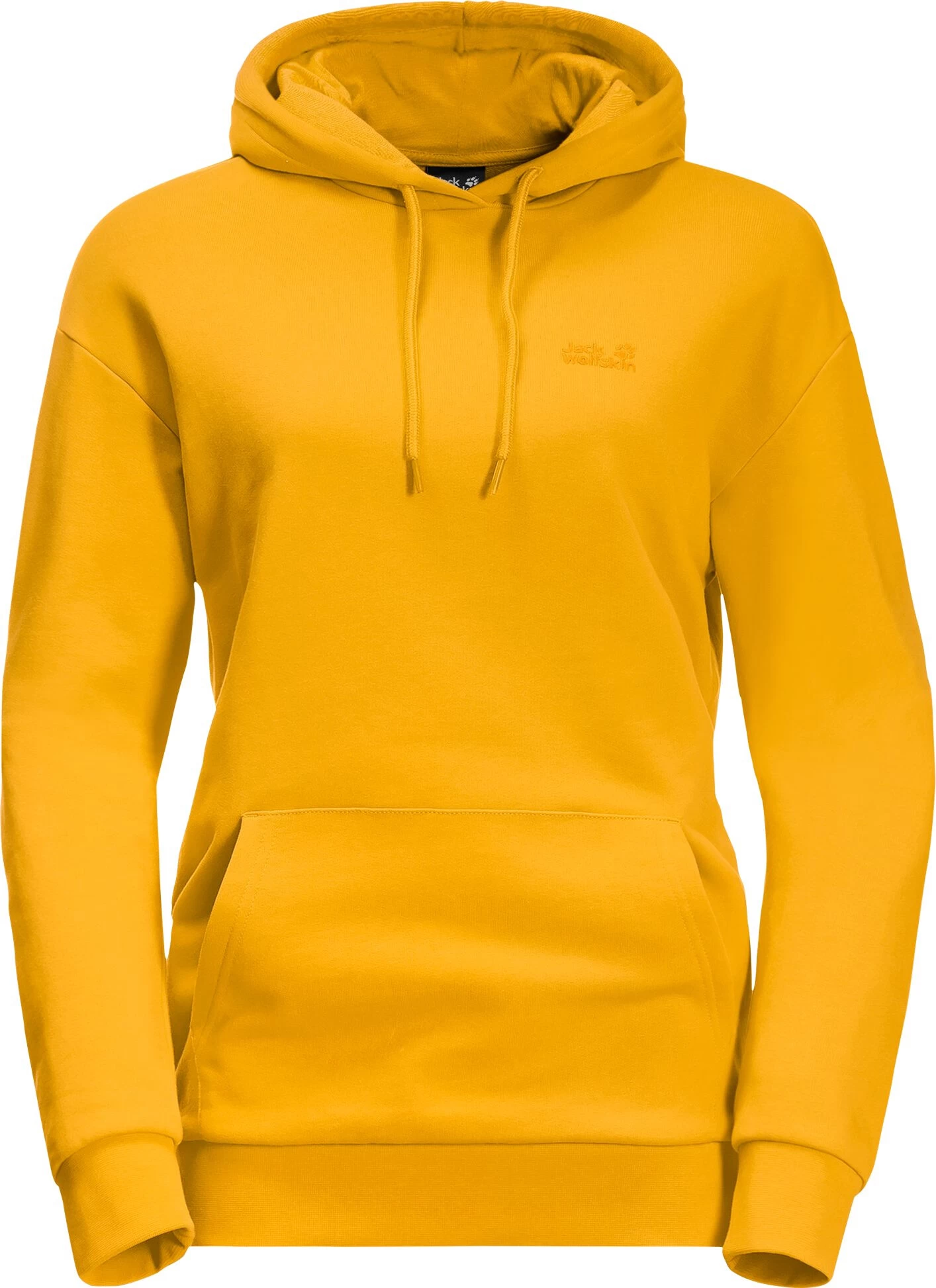 Jack Wolfskin Essential Hoody Dames, Geel 3 Jack Wolfskin Essential Hoody Dames, Geel